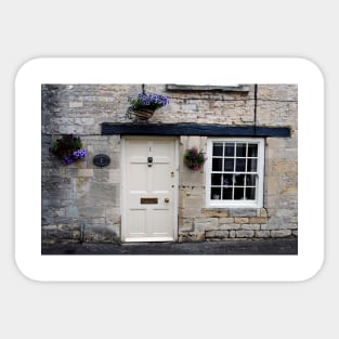 Cotswolds Cottage Tetbury Gloucestershire England Sticker